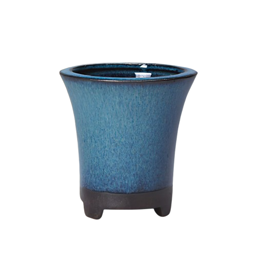 jardiniere ceramique bleue | Valior