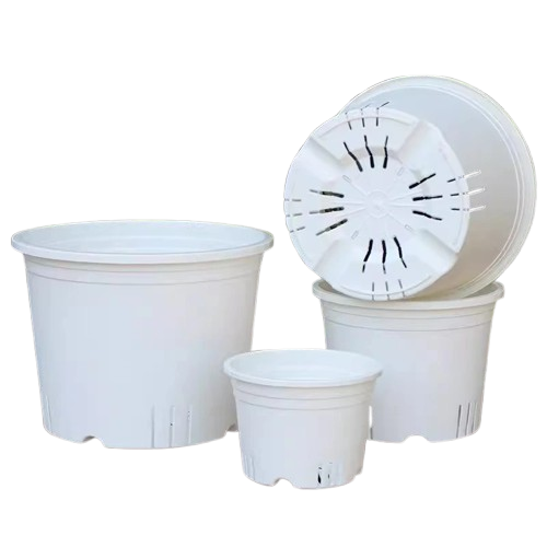 jardiniere plastique blanc | Thoren