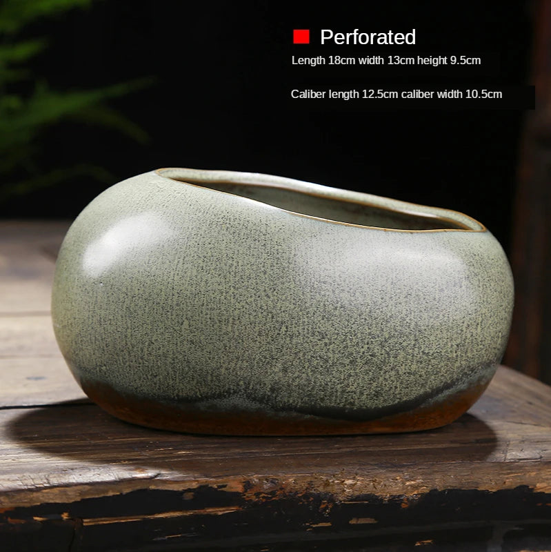 Lot de pots empilables beige | Norvial