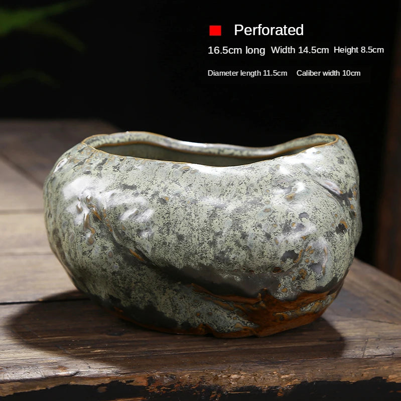 Lot de pots empilables beige | Norvial