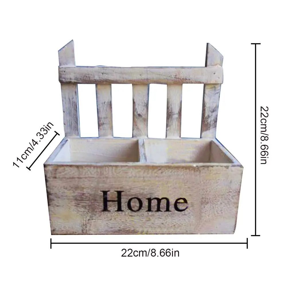 Jardinière rectangulaire en bois | Velora