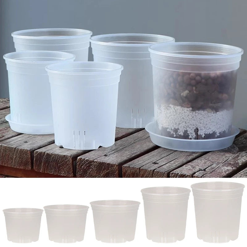 Jardinière en plastique blanc | Thoren