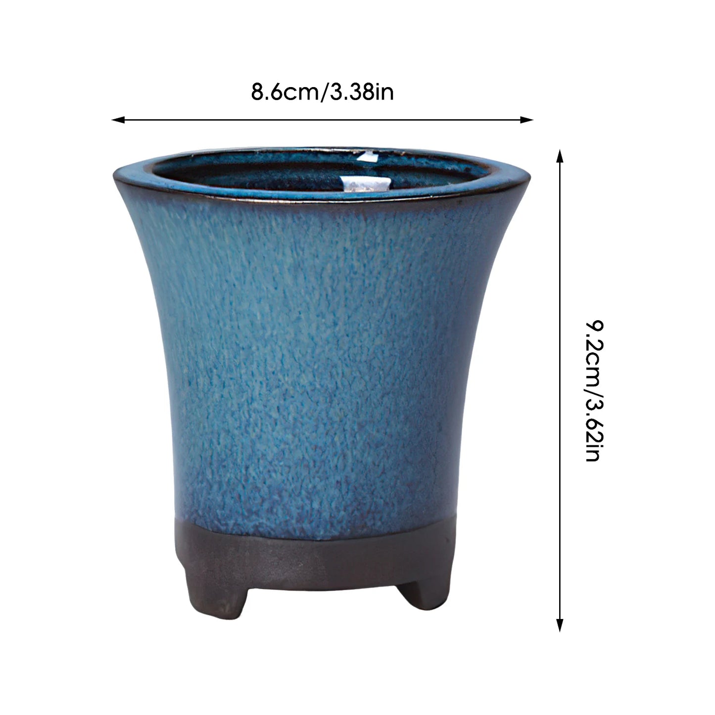 Jardinière céramique bleue | Valior