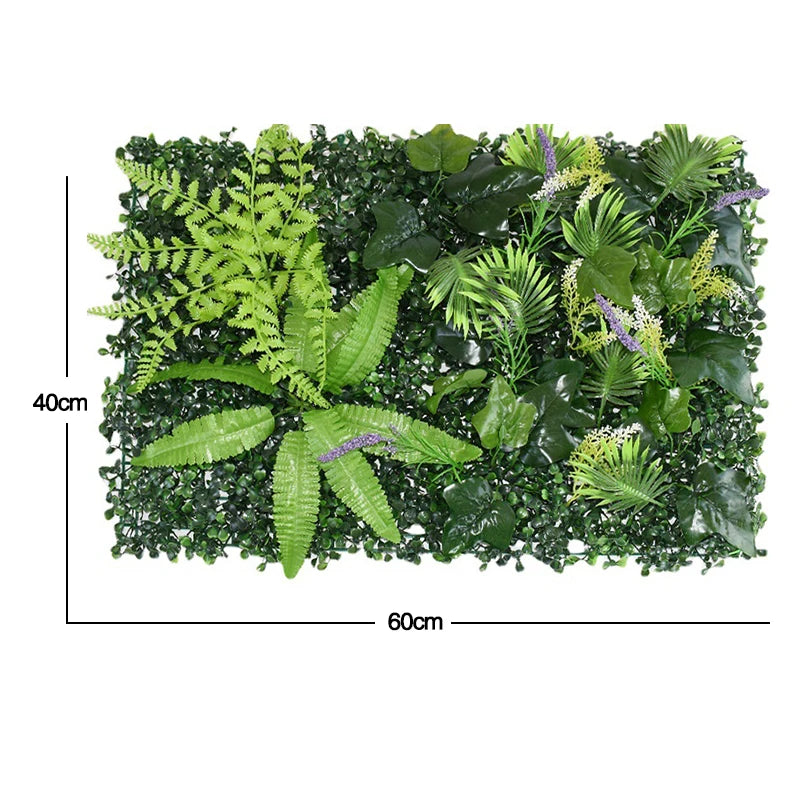 Mur végétal jungle | feuillage dense et exotique