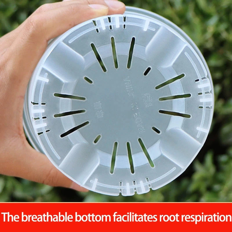 Jardinière en plastique blanc | Thoren