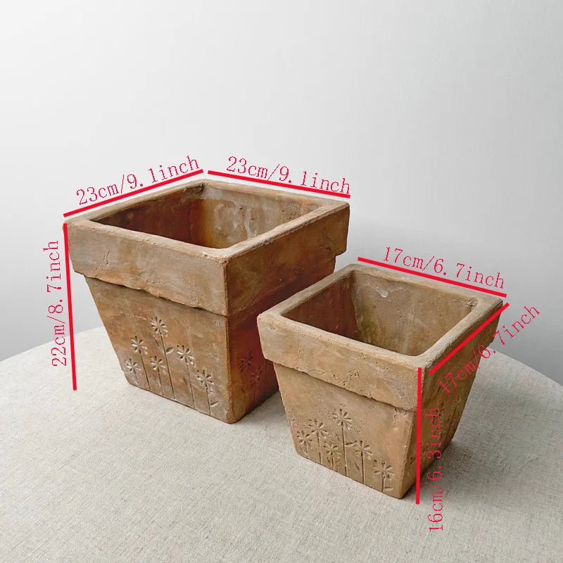 Jardinière carrée | Arvion