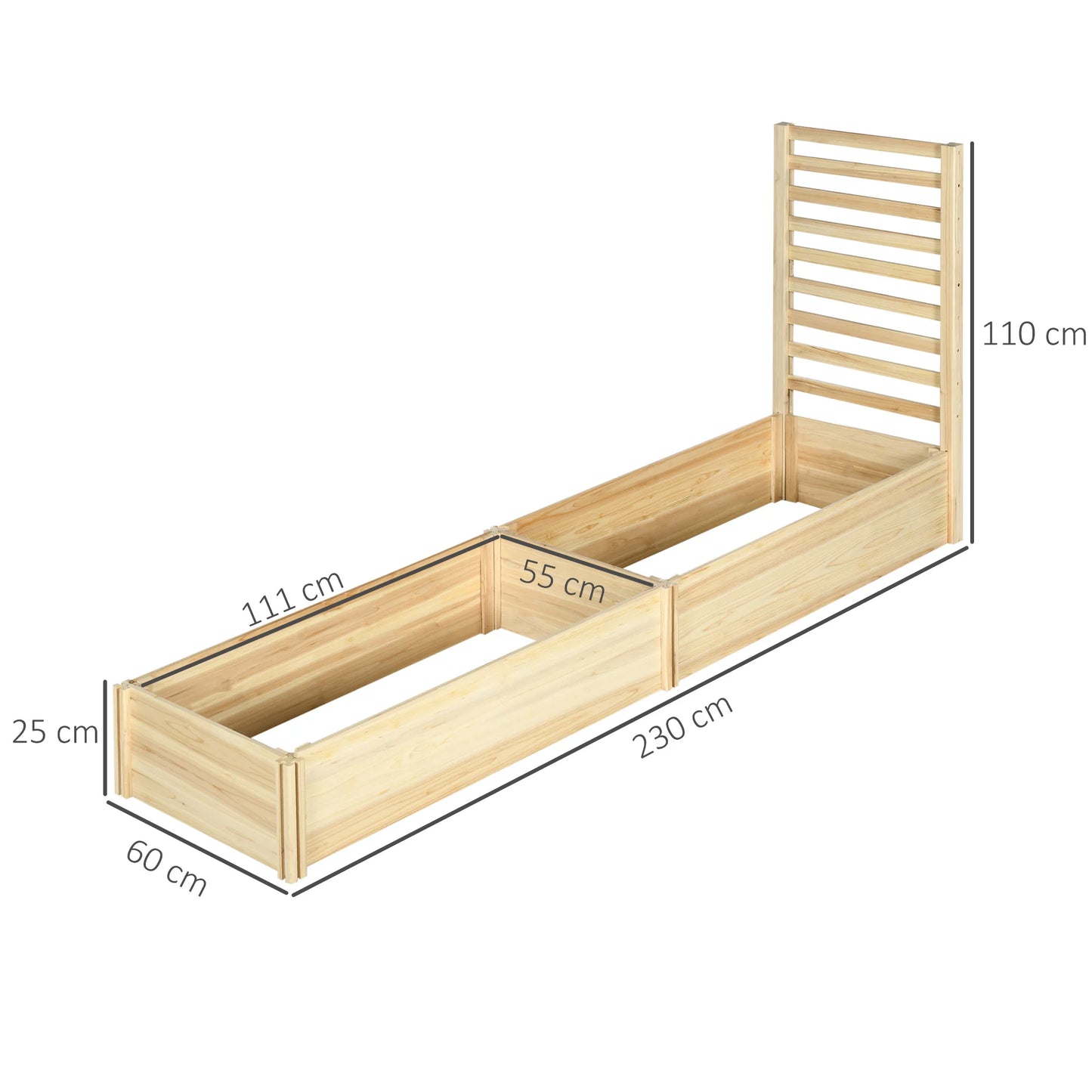 Jardinière balcon brise-vue | Elyra