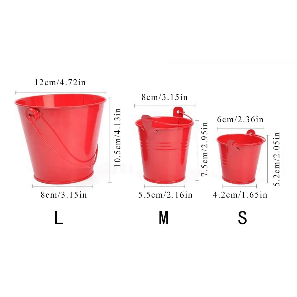 Pot de fleurs rouge | Arviora