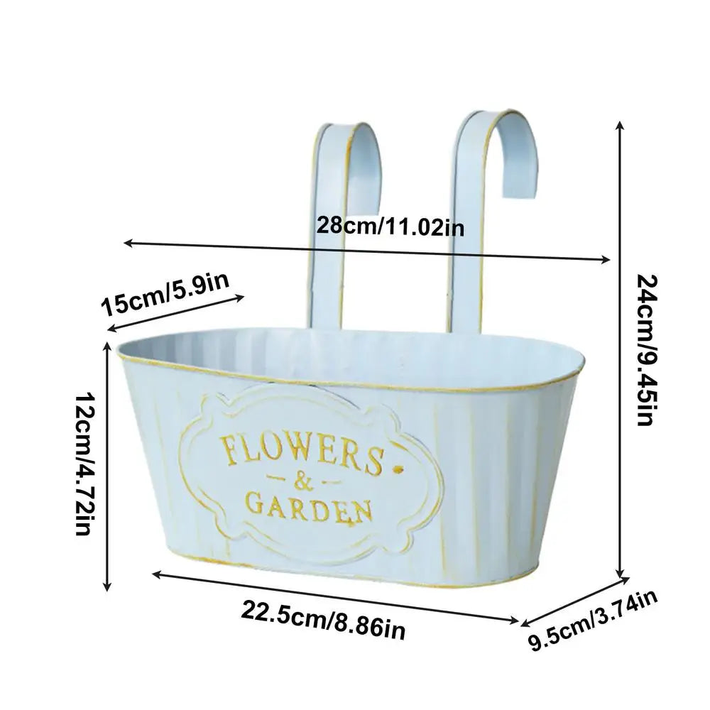 Jardinière accrochée pour balcon | Avyrel