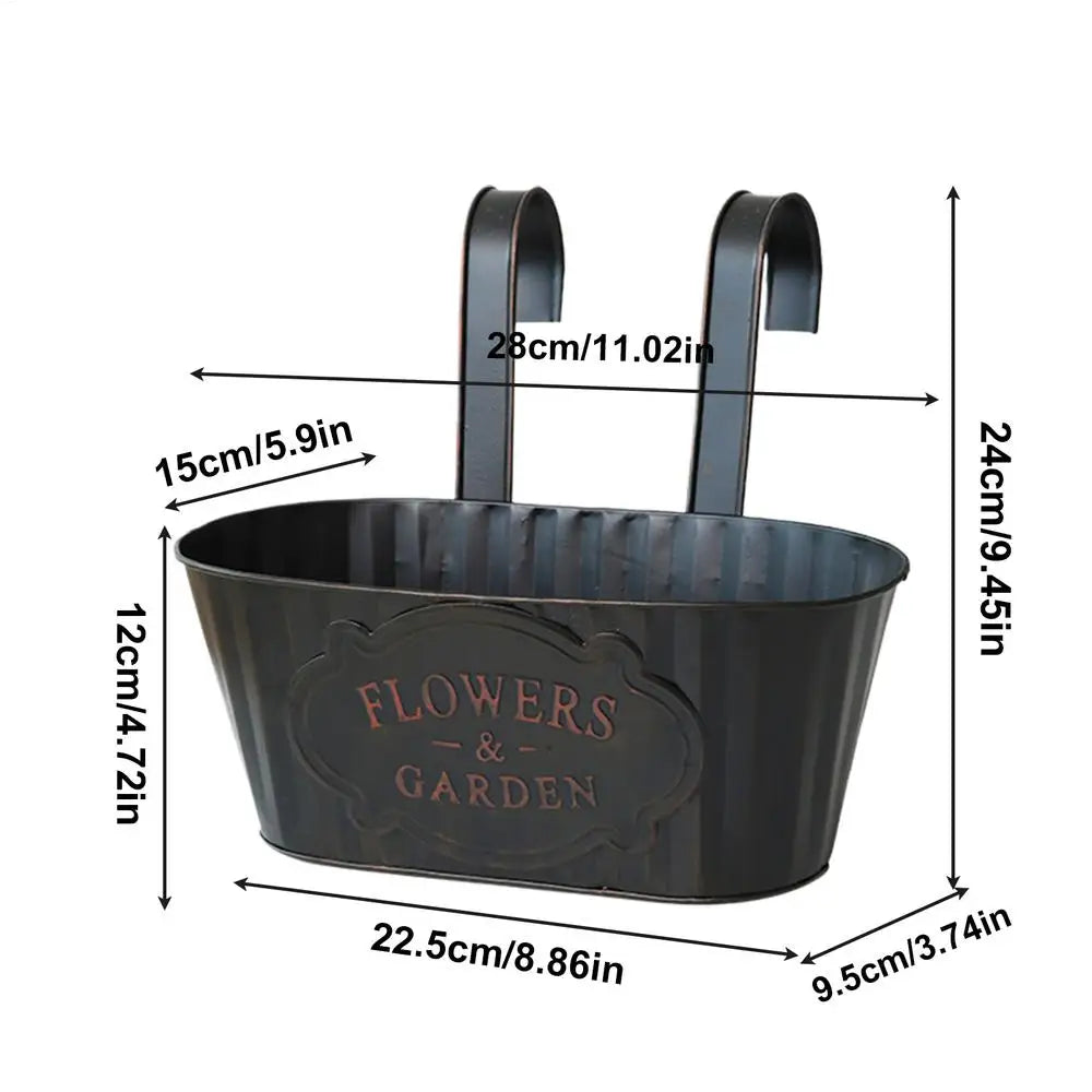 Jardinière accrochée pour balcon | Avyrel