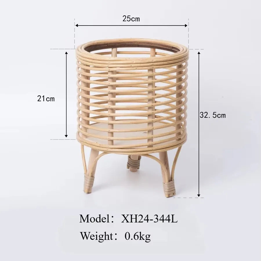 Jardinière en rotin | Alvénis