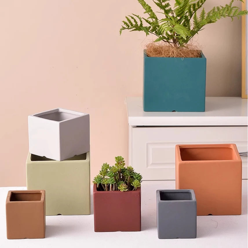 Jardinière carrée | Sylven