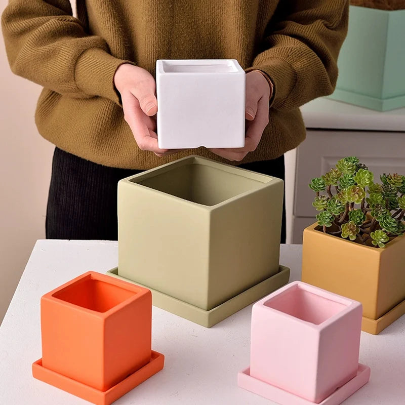 Jardinière carrée | Sylven