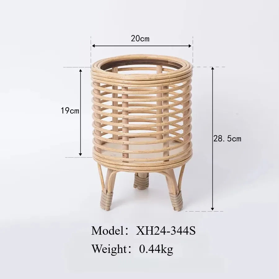 Jardinière en rotin | Alvénis