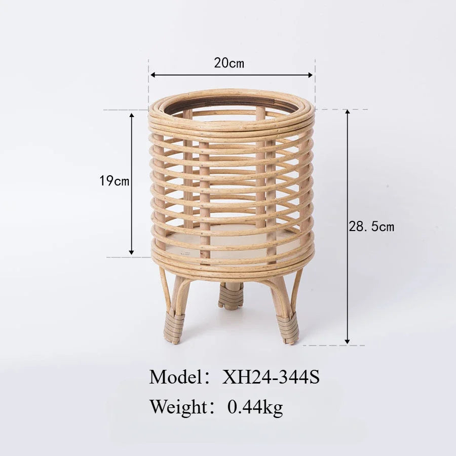 Jardinière en rotin | Alvénis