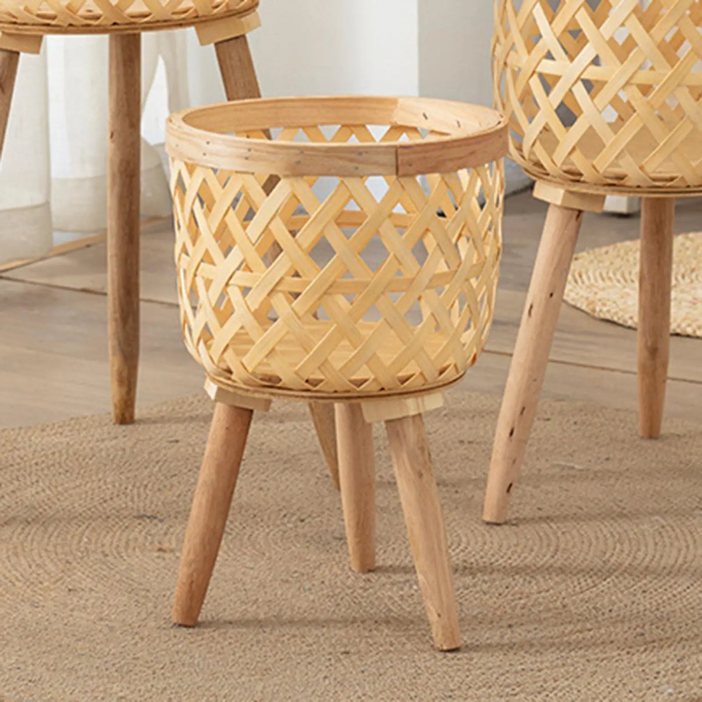 Jardinière bois haute | Clyren