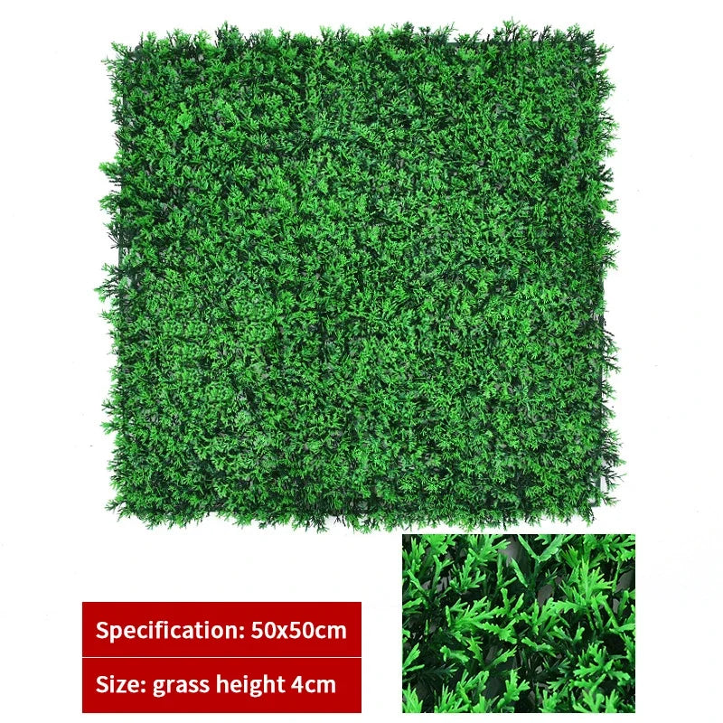 Mur végétal vert pur | simplicité et fraîcheur naturelle