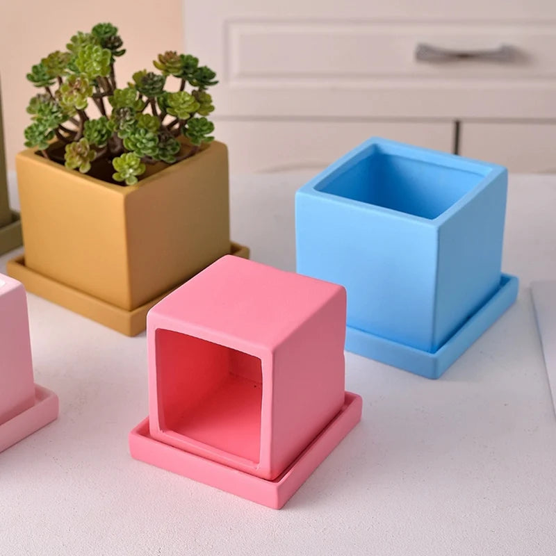 Jardinière carrée | Sylven