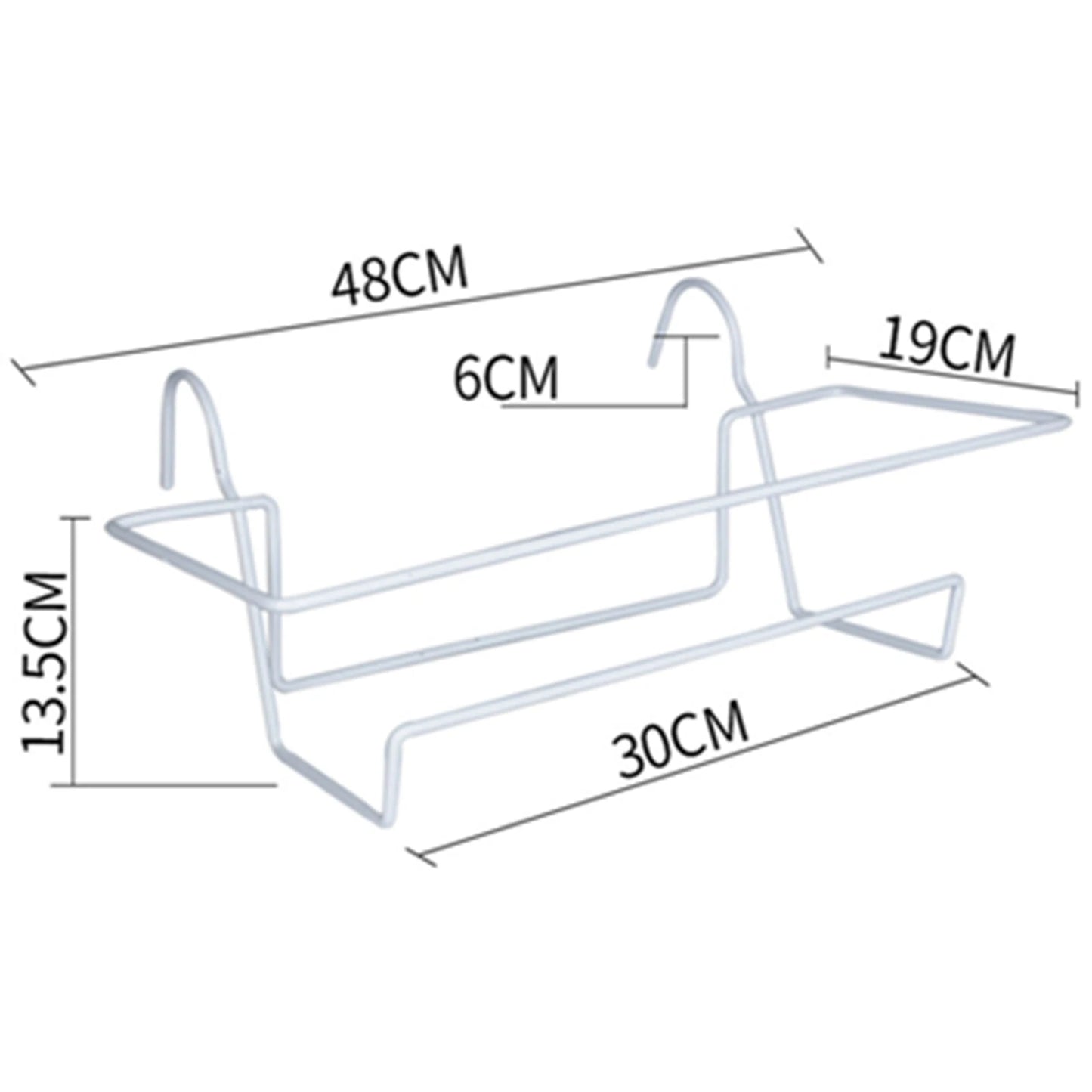 Jardinière rectangulaire | Arvénis