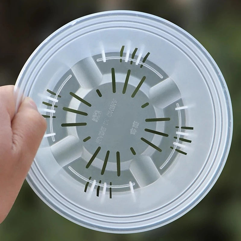 Jardinière en plastique blanc | Thoren