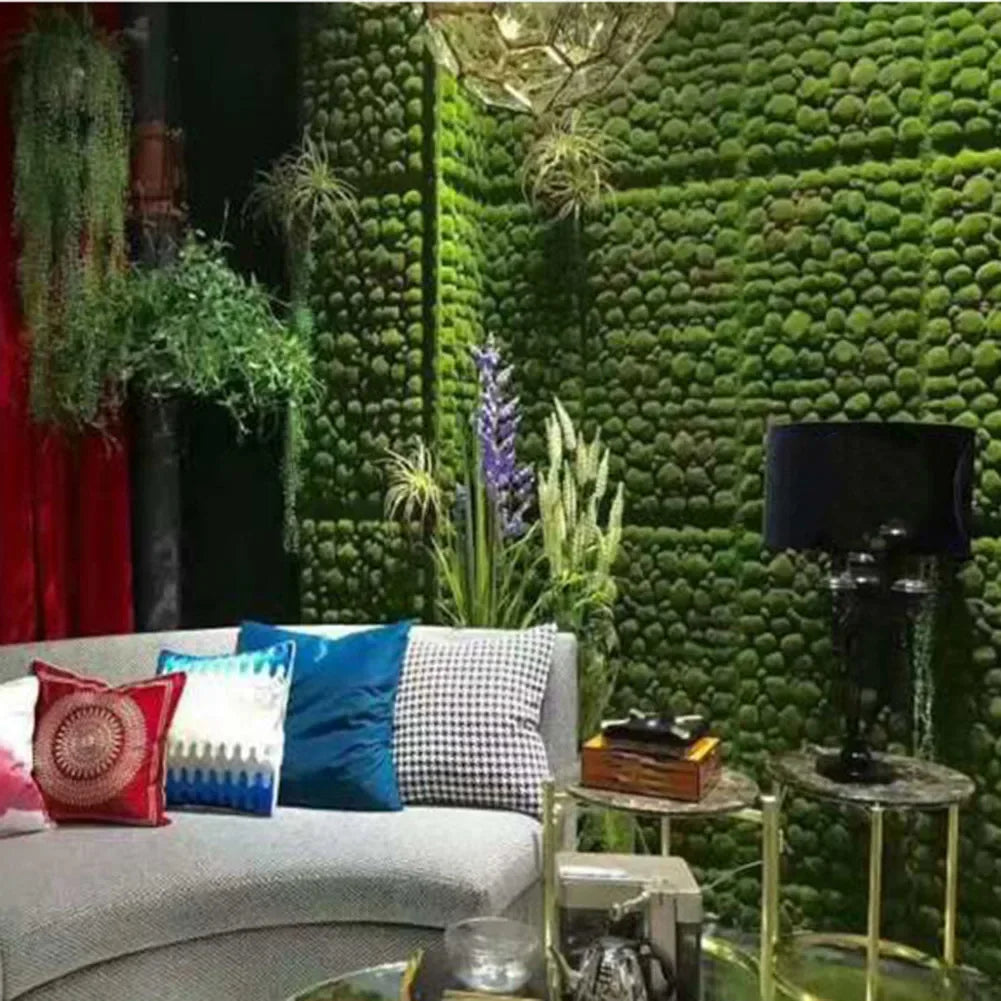 Mur végétal décoratif XXL | ambiance jungle intérieure