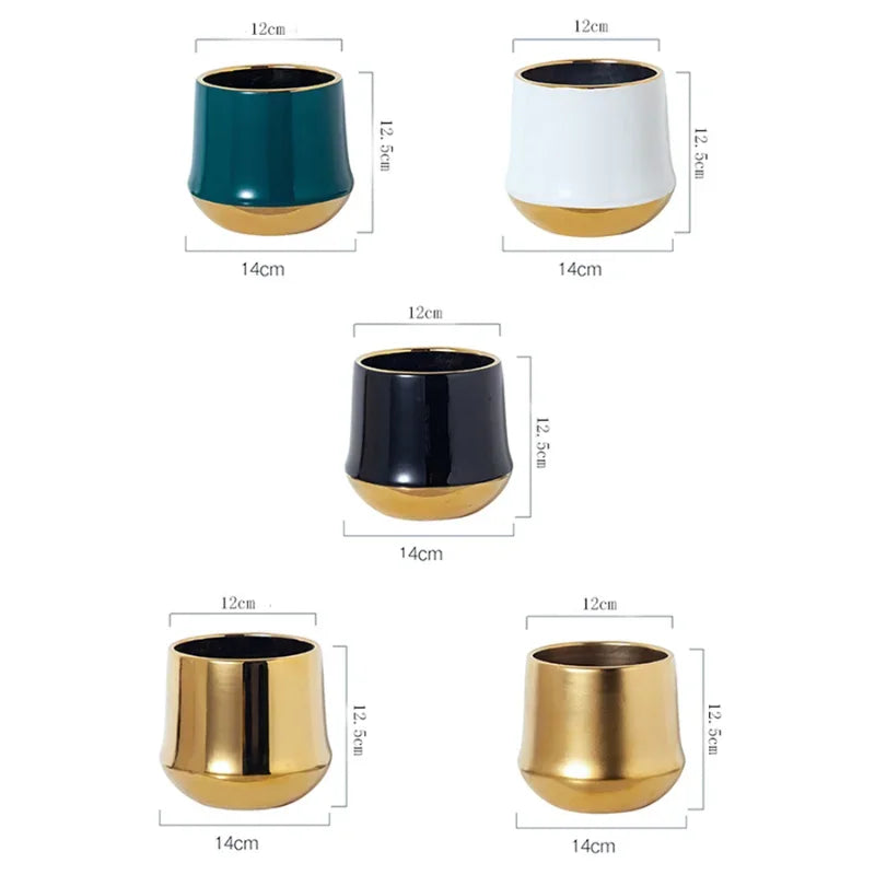 Jardinière en céramique bleue | Loryan