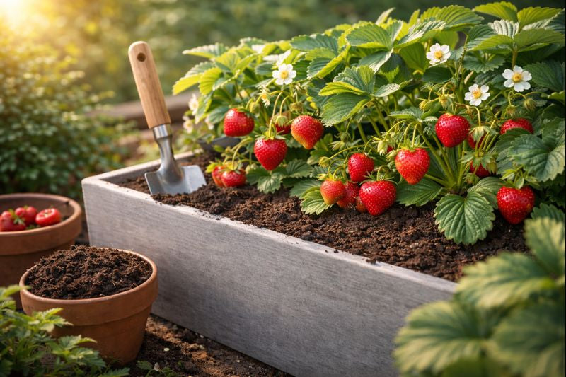 Quelle Terre pour Fraisier en Jardinière : Guide Complet du Substrat Idéal