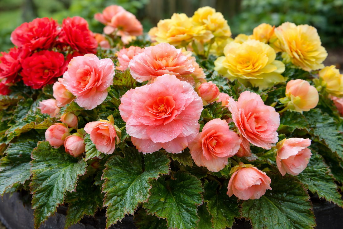 Combien de Bégonia dans une Jardinière : Guide Complet pour Floraison Spectaculaire