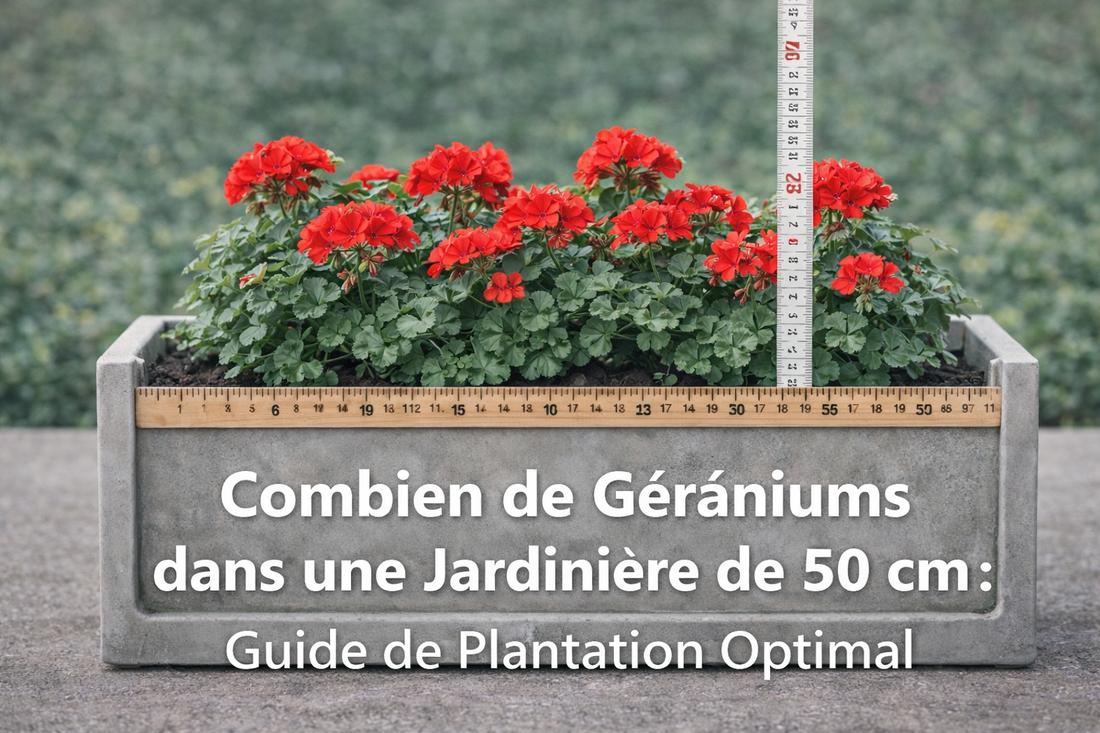 Combien De Granium Dans Une Jardinire De 50 Cmnull