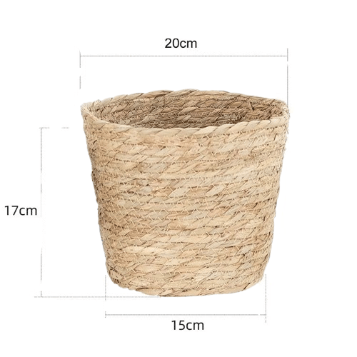 jardinière haute en rotin | Sylvona