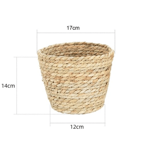 jardinière haute en rotin | Sylvona