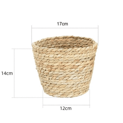 jardinière haute en rotin | Sylvona