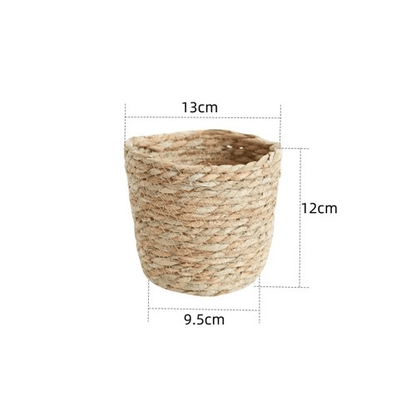 jardinière haute en rotin | Sylvona