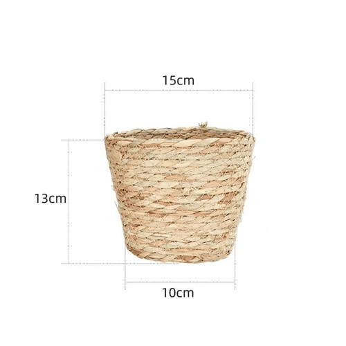 jardinière haute en rotin | Sylvona