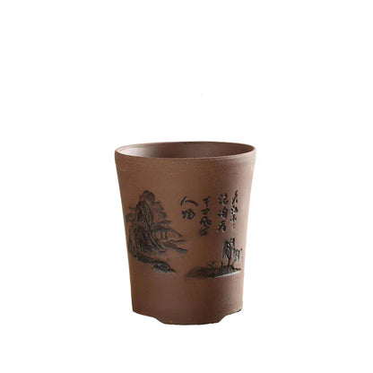 lot de pots en bois et céramique naturel | Melvynor