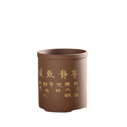 lot de pots en bois et céramique naturel | Melvynor