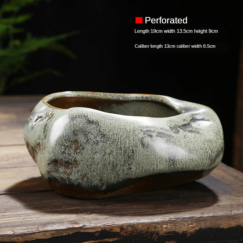 Lot de pots empilables beige | Norvial