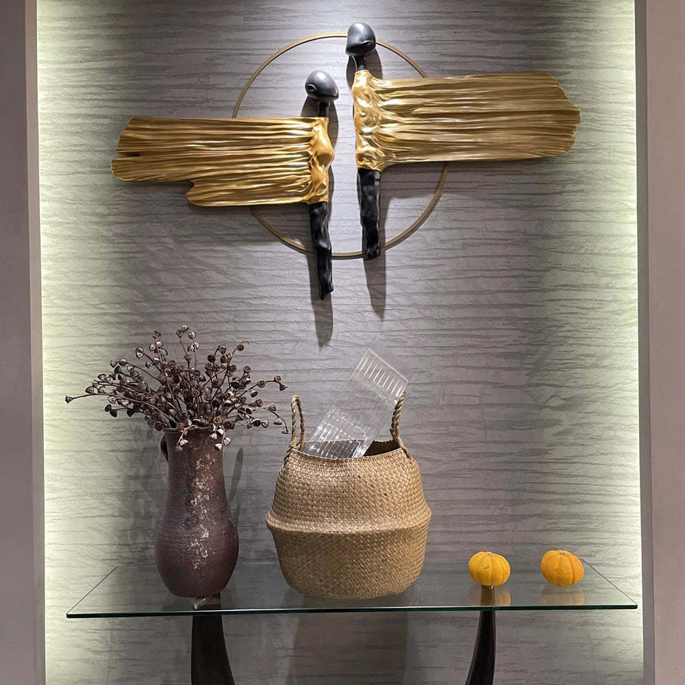 Jardinière balcon en rotin | Loryalys