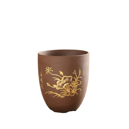 lot de pots en bois et céramique naturel | Melvynor