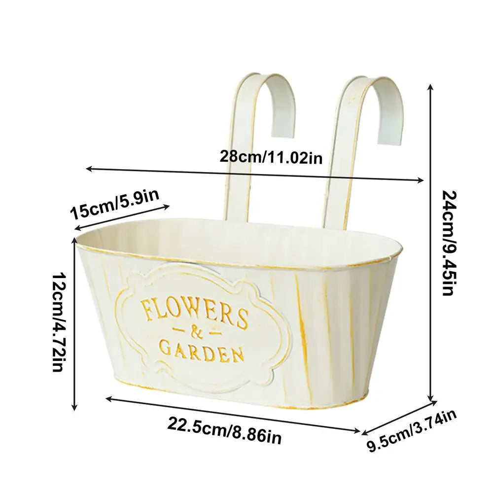 Jardinière accrochée pour balcon | Avyrel