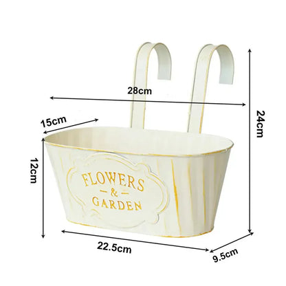 jardinière accroche balcon | Avyrel