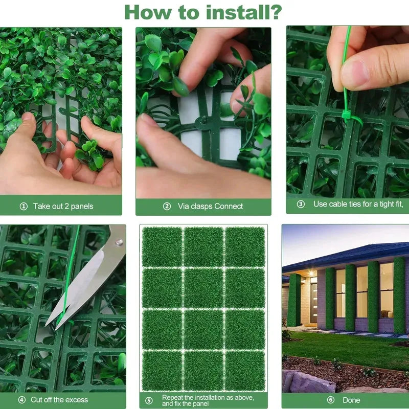 Mur végétal extérieur sans entretien | Arvyn