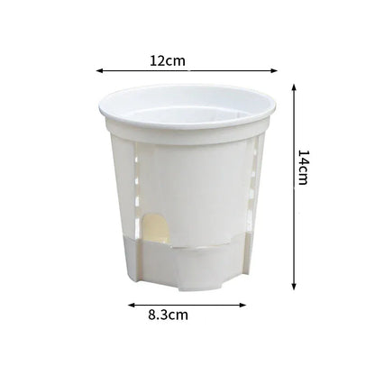 jardinières blanches plastique | Valyn