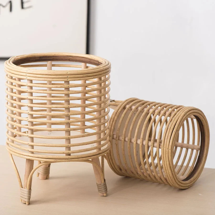 Jardinière en rotin | Alvénis