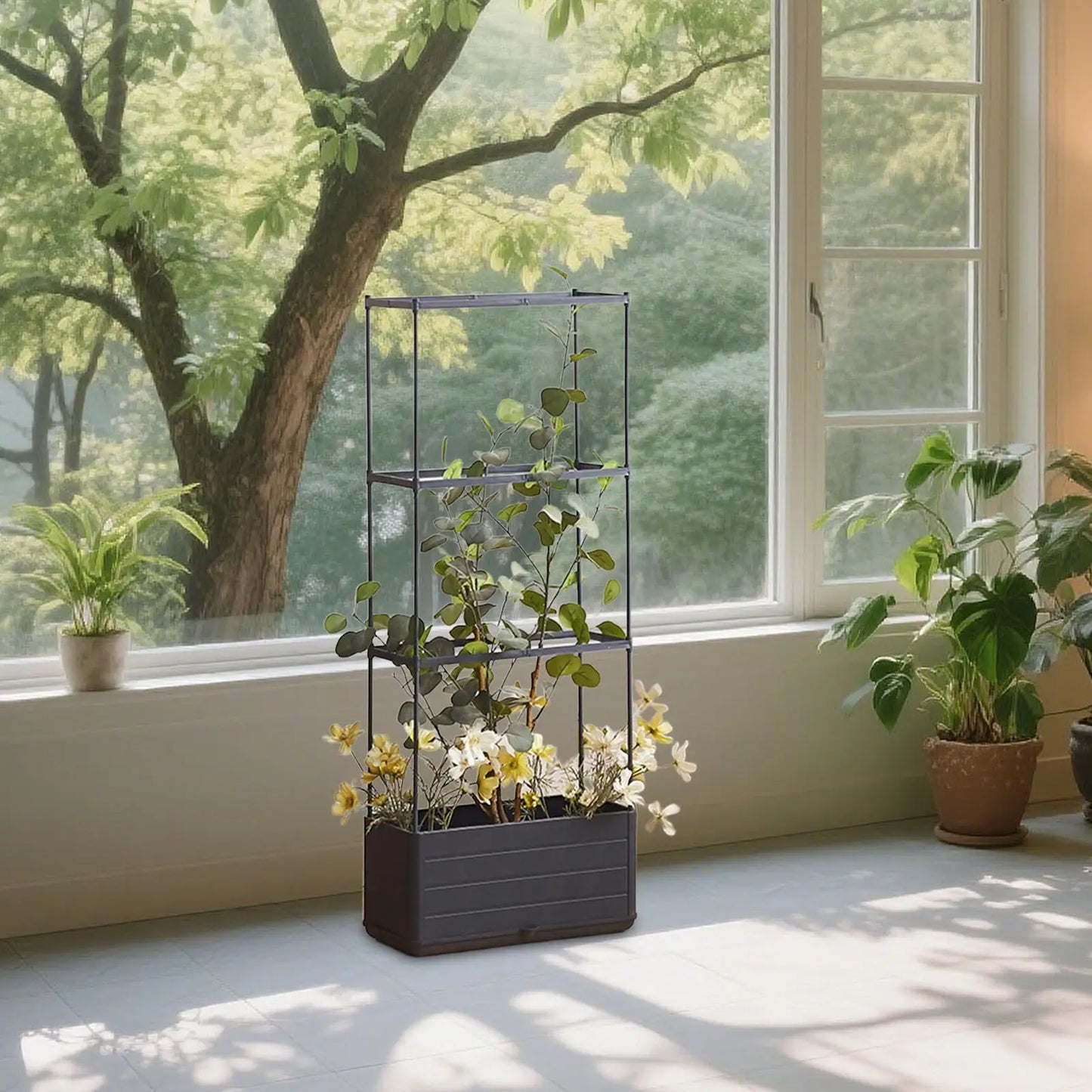 Jardinière avec brise-vue | Thalior