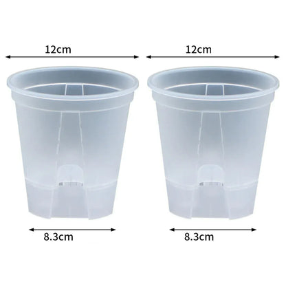 jardinières blanches plastique | Valyn