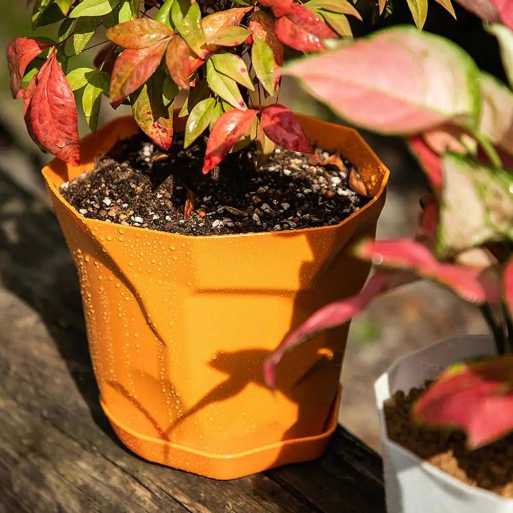 Jardinière ronde en plastique | Loryen