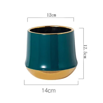 jardinière en céramique bleue multifonction | Loryan