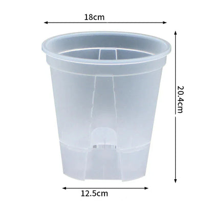 jardinières blanches plastique | Valyn