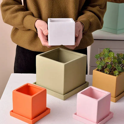 Jardinière style carré | Sylven